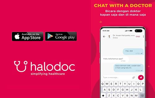 Halodoc Tanya Dokter secara online