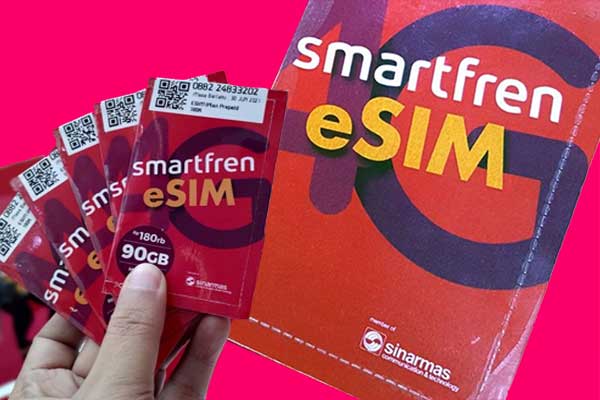 kartu eSim smartfren