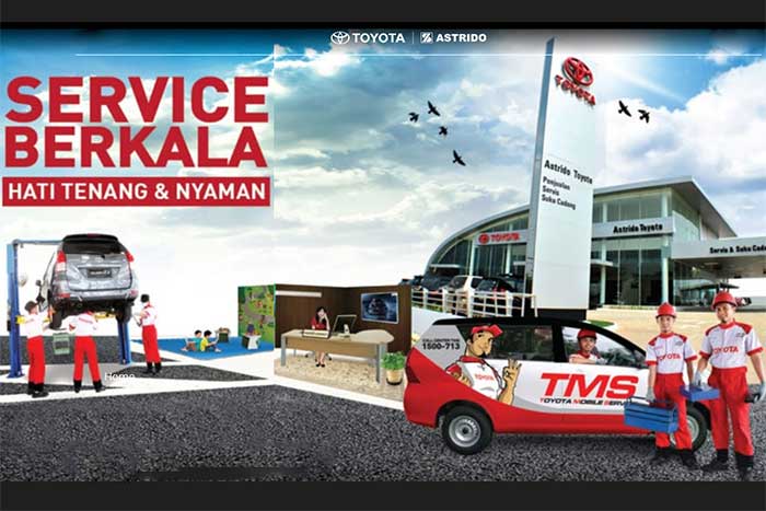 Servis Mobil Toyota Rutin