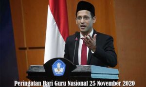 Peringatan Hari Guru Nasional 25 November 2020