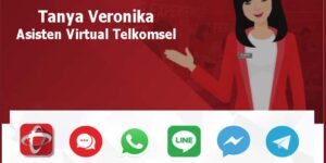 Tanya Veronika Asisten Virtual Telkomsel