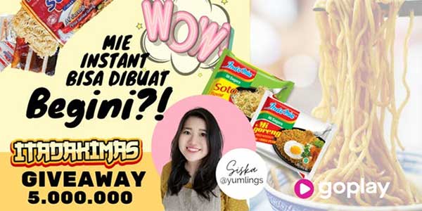 Wow! Mie Instan Bisa Dibuat Begini