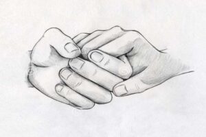Drawing Hand With Uni