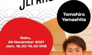 Belajar bahasa Jepang bersama Tomohiro Yamashita