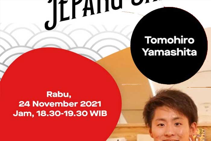 Belajar bahasa Jepang bersama Tomohiro Yamashita