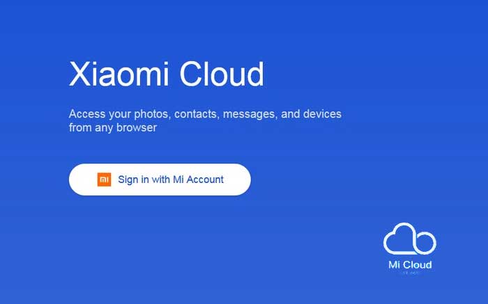 Xiaomi cloud что это