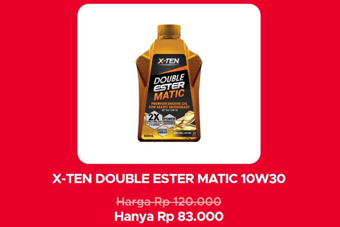 X-TEN DOUBLE ESTER MATIC 10W30