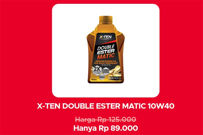 X-TEN DOUBLE ESTER MATIC 10W40