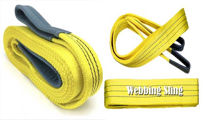 Menggunakan Webbing Sling