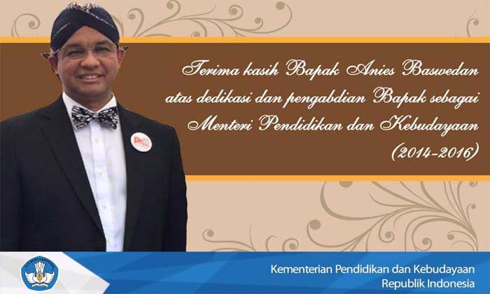 anies baswedan mendikbud