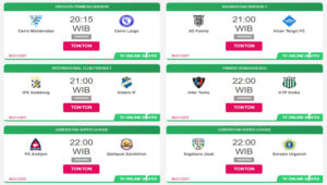 livetvonline menyaksikan sepak bola internasional